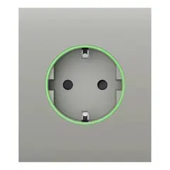 AJAX SYSTEMS Ajax CenterCover (basic) előlap Outlet (type F) intelligens aljzathoz, osztriga